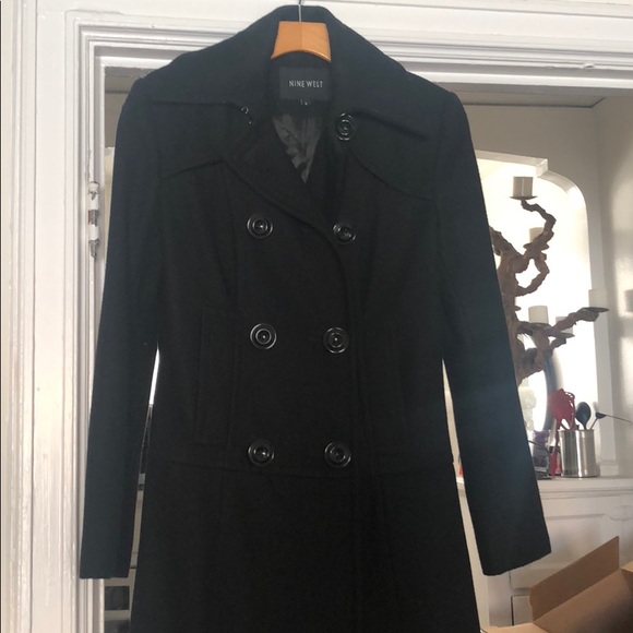 Womens Nine West Wool blend Coat Black
Size 2 - Picture 2 of 8